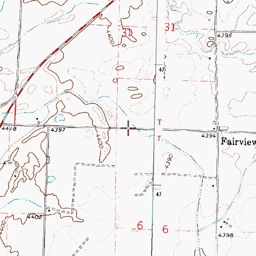 Topographic Map of Lateral Q, ID