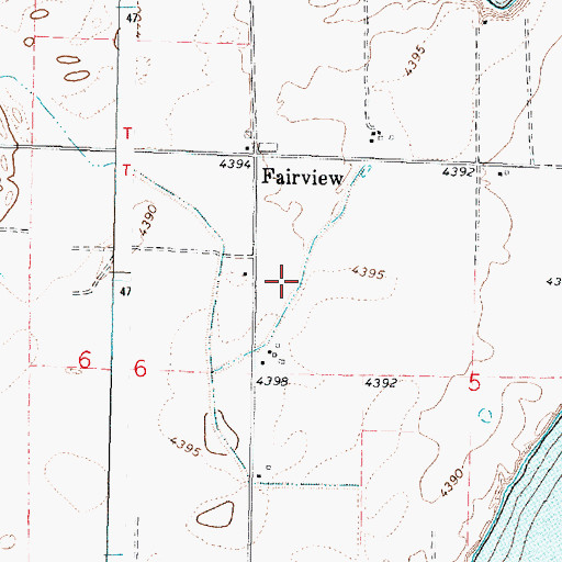 Topographic Map of Lateral Q1, ID