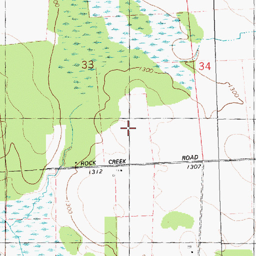Topographic Map of Stoiber Airport, WI