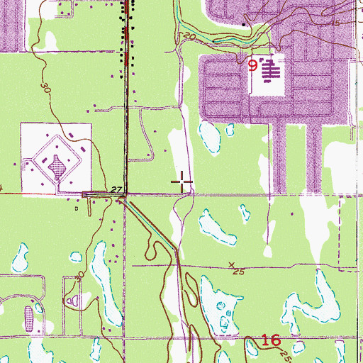 Topographic Map of Church of the Good Shepherd, FL