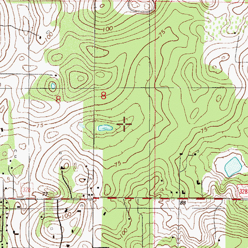 Topographic Map of Pantherwood Golf and Tennis Club, FL