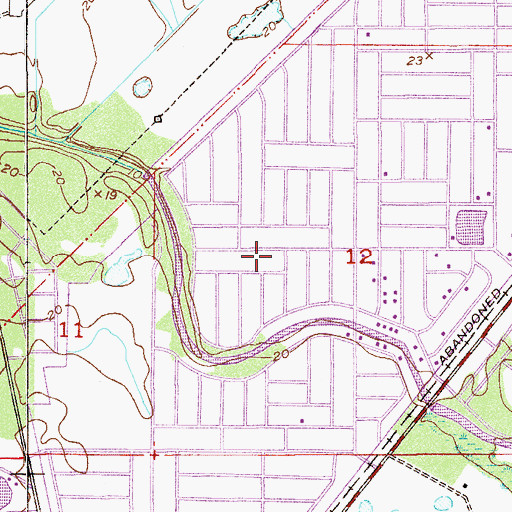 Topographic Map of Kingdom Hall of Jehovahs Witnesses, FL