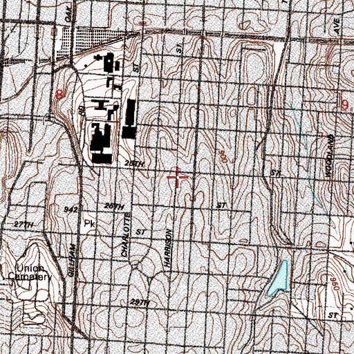 Topographic Map of Beth-Judah Ministries, MO
