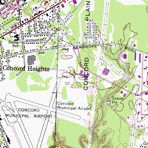 Topographic Map of Early Enrichment Center, NH