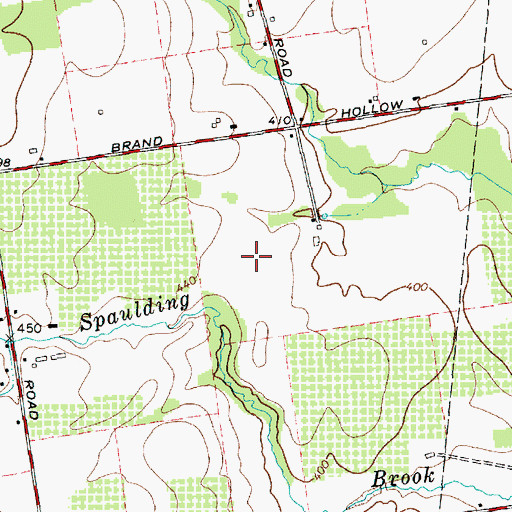 Topographic Map of Applejacks Orchard, NY