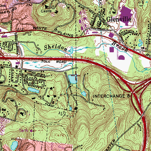Topographic Map of Lower Lake, NY