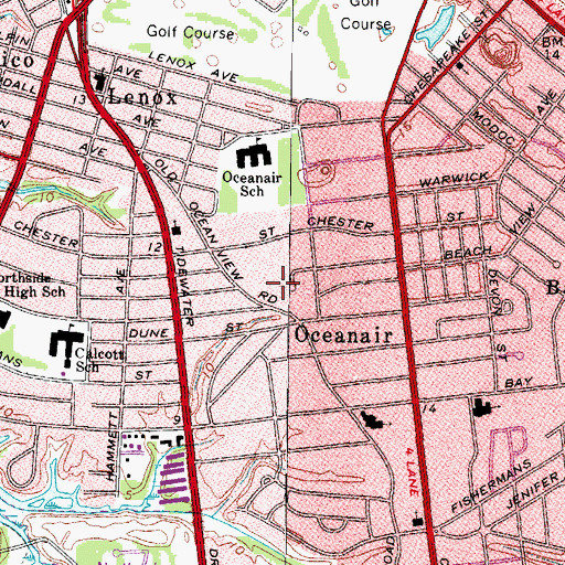 Topographic Map of Euwanee Park, VA