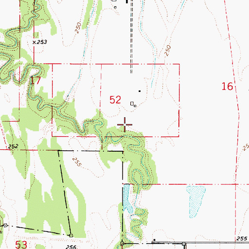 Topographic Map of Muddy Creek Airport, OR