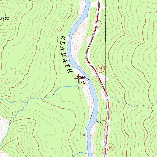 Topographic Map of Reynolds Creek, CA