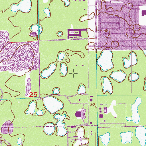 Topographic Map of Wuesthoff Medical Center - Melbourne, FL