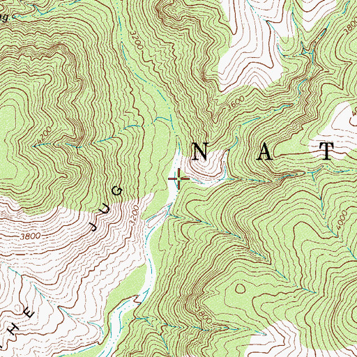 Topographic Map of Boyer Canyon, AZ