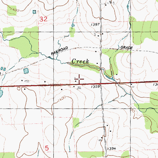 Topographic Map of Abbotsford Christian Academy, WI