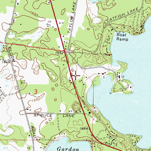 Topographic Map of Shepherd's Way Christian School, WI