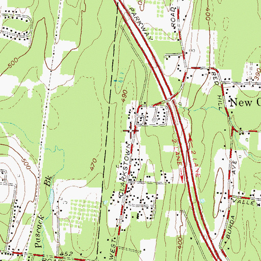 Topographic Map of L'Dor Assisted Living Center, NY