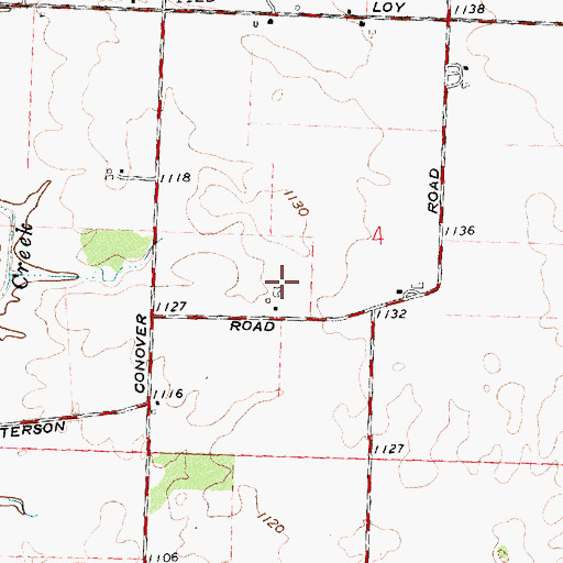 Topographic Map of Karnehm Farm, OH