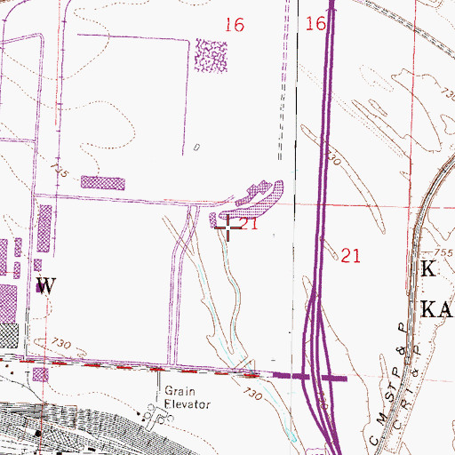 Topographic Map of Frontier School of Innovation, MO