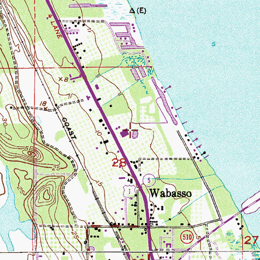 Topographic Map of Runyon Academy, FL