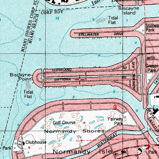Topographic Map of Fulford Christian Day Care Center, FL