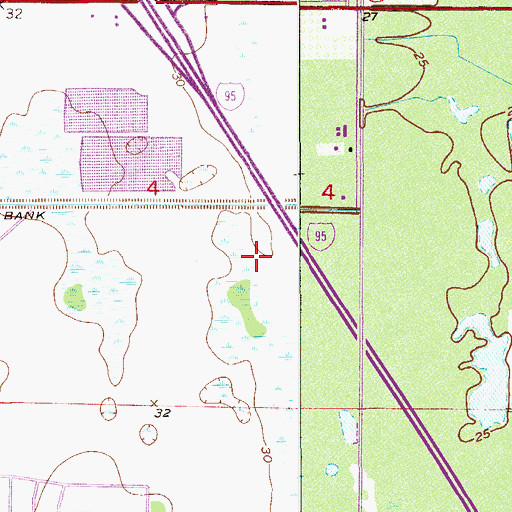 Topographic Map of Ringhaver Heliport, FL