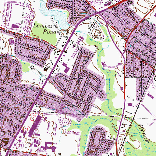 Topographic Map of Southlands, GA