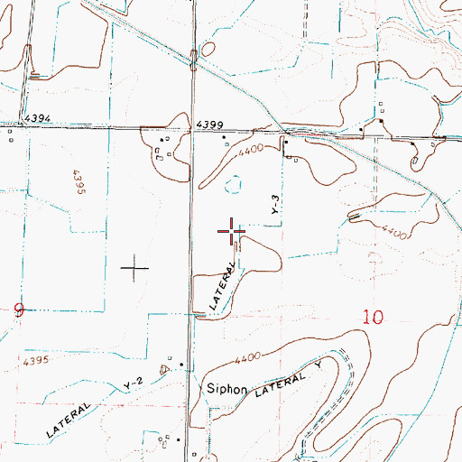 Topographic Map of Lateral Y-3, ID