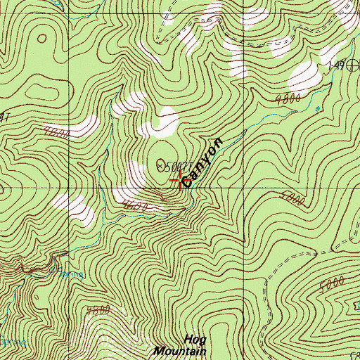 Topographic Map of Brower Tank, AZ