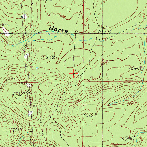 Topographic Map of Duett Branch Tank, AZ