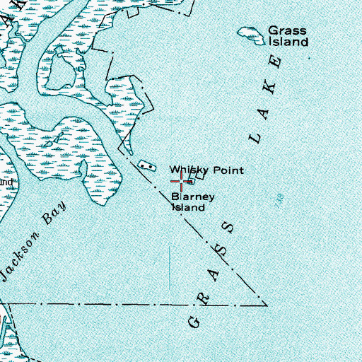 Topographic Map of Whisky Point, IL