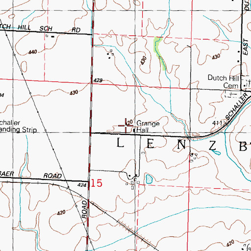 Topographic Map of Progressive Grange, IL