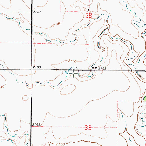 Topographic Map of Sodville (historical), KS