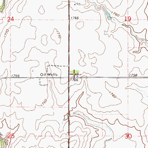 Topographic Map of Glen Sharrald (historical), KS