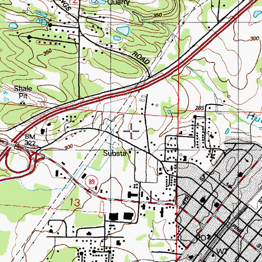 Topographic Map of Northside Elementary School, AR
