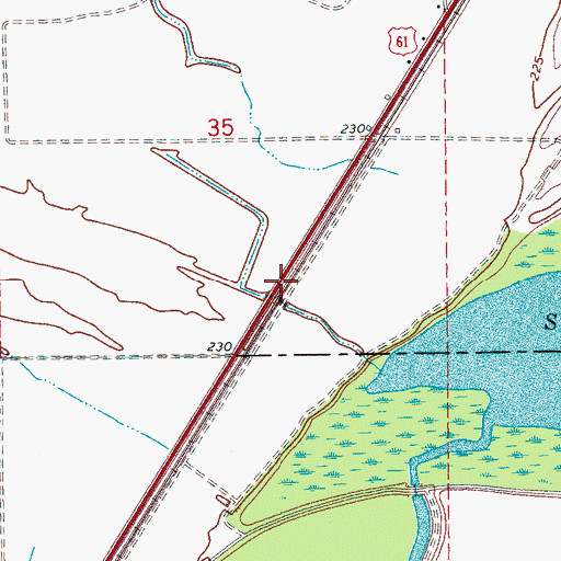 Topographic Map of Chapman Switch (historical), AR