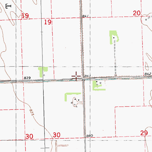 Topographic Map of Excelsior School, MN