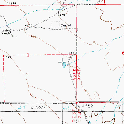 Topographic Map of Martin Wash, AZ