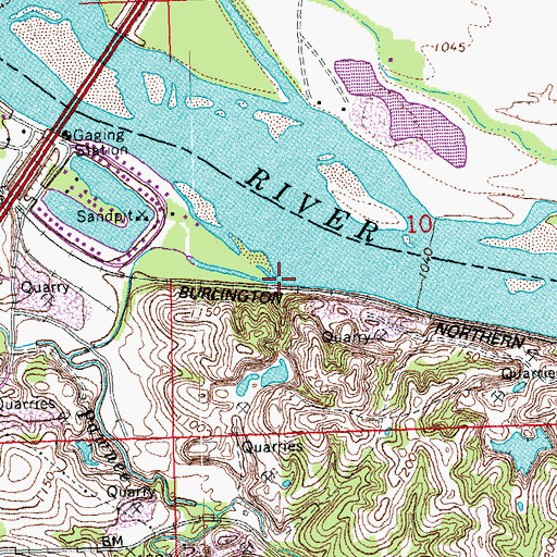 Topographic Map of Pawnee Creek, NE