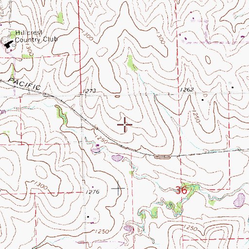 Topographic Map of KFMQ-AM (Lincoln), NE