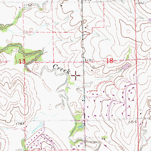 Topographic Map of Jan Pad Heliport, NE