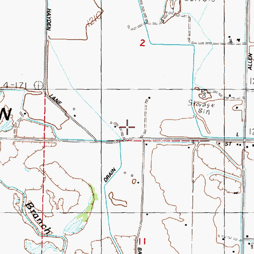 Topographic Map of Magee Station (historical), NV