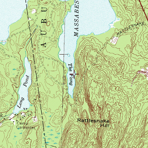 Topographic Map of The Fang, NH