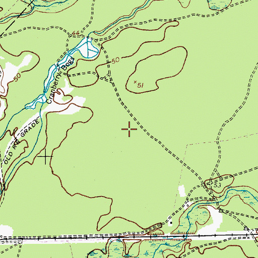 Topographic Map of Wrangell Brook Park, NJ