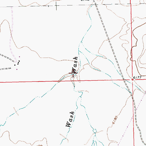 Topographic Map of Figuredo Wash, NM