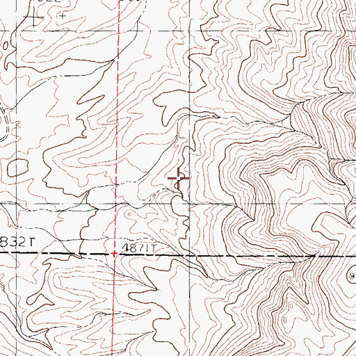 Topographic Map of Velarde, NM