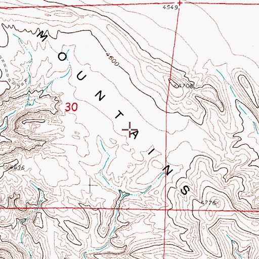 Topographic Map of Last Chance Group, NM