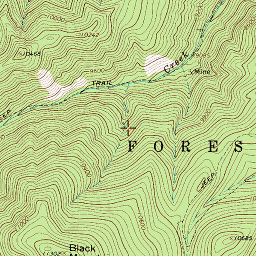 Topographic Map of Stella Prospect, NM