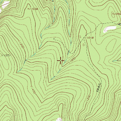 Topographic Map of Bunker Hill Group, NM