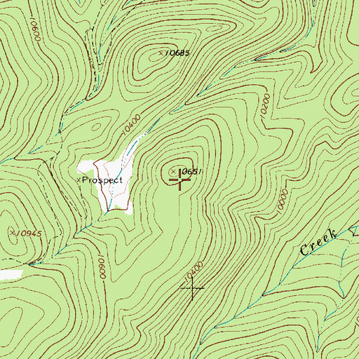 Topographic Map of Scarlet Group, NM