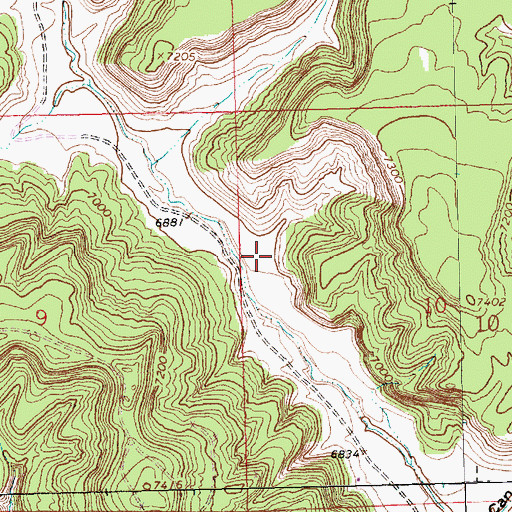 Topographic Map of State Pit 63-4-5, NM