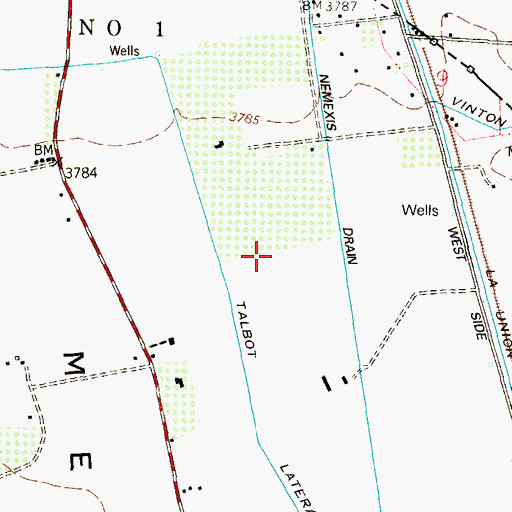 Topographic Map of Q-48 Water Well, NM