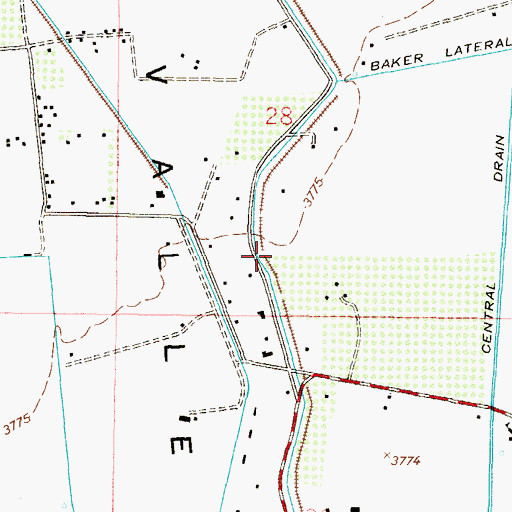 Topographic Map of NM 4903614 Water Well, NM